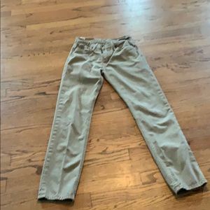 New, washed never worn khaki Levi’s